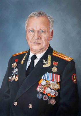 Portrait of an Officer. Fisenko Saveli