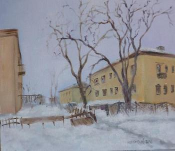 Old Houses (study). Namokonov Alexander