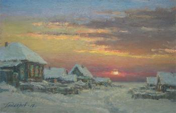 Winter twilight. Gaiderov Michail