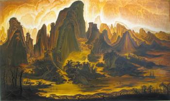 Zhupan Ivan Ivanovich. Chinese landscape