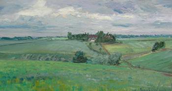 In fields. Loukianov Victor