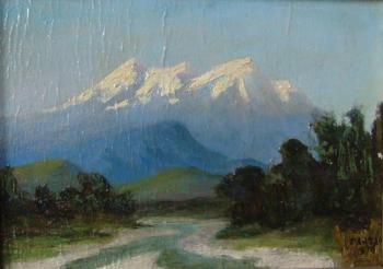 Caucasus Mounts (etude). Lazarev Georgiy