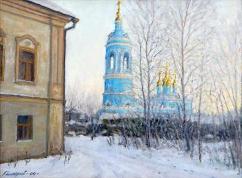 It's a frosty morning. Kolomna. Gaiderov Michail