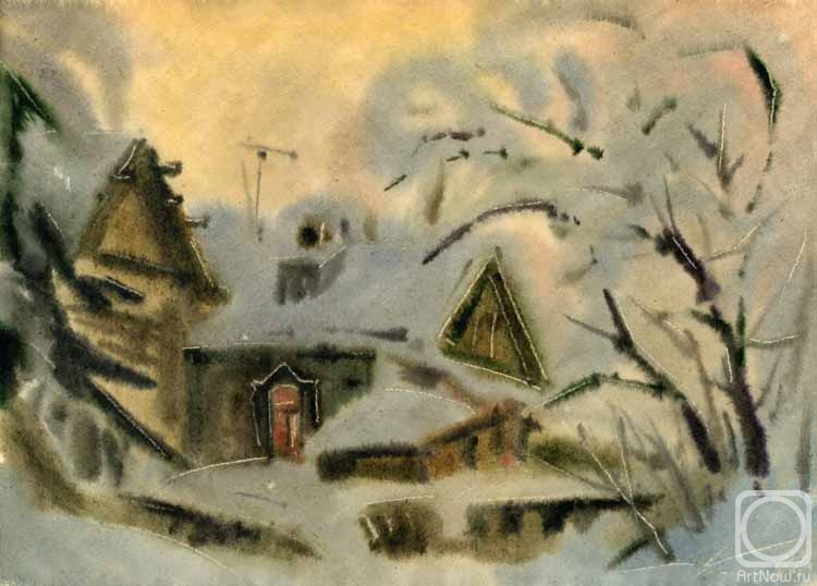 Knecht Aleksander. Snow Evening