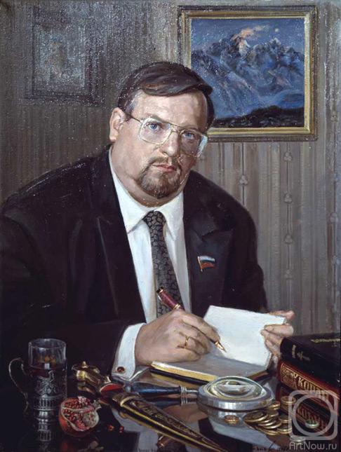 Loukianov Victor. Portrait of Zorin Vladimir