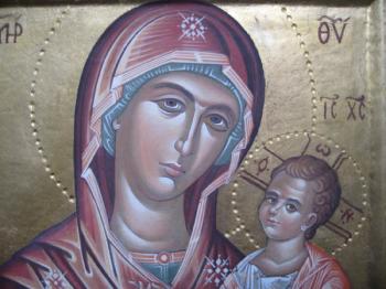 Holy Mother of God (Byzantine School). Vasil (Smirnova) Irina