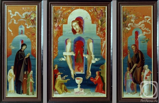 Kutkovoy Victor. Triptych "Prayer-&39;92" (general view)