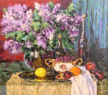 A still-life with lilac. Malykh Evgeny
