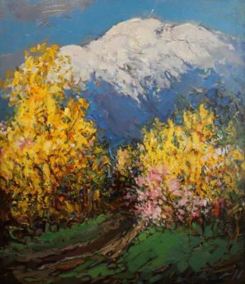 Картина «Цветущая мимоза»