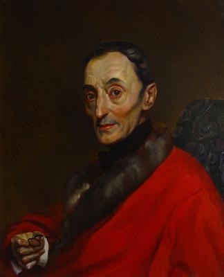 Portrait. Copy from K. Brjullov