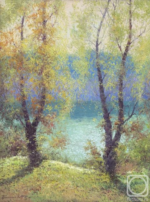 Gribennikov Vasily. By the river
