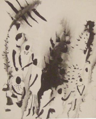 African motif. Jelnov Nikolay
