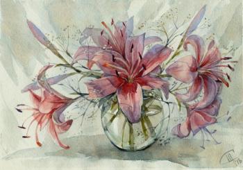 Bouquet of the lilies. Schavleva Svetlana