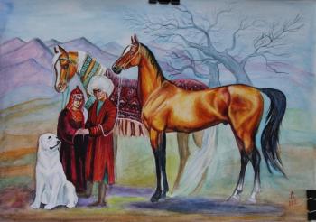 Turkmen fairy tale (). Dyachenko Alyena