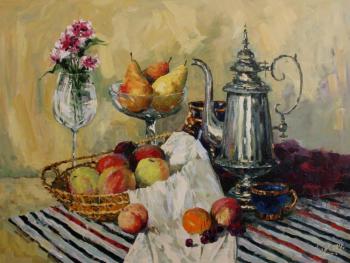 A still-life with fruits. Malykh Evgeny