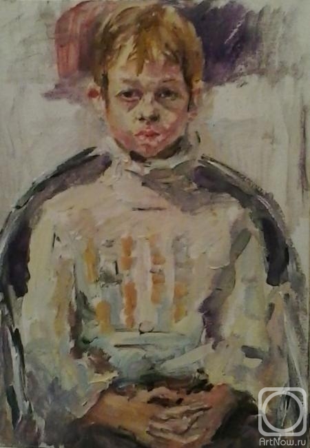 Korolev Leonid. Portrait of a boy