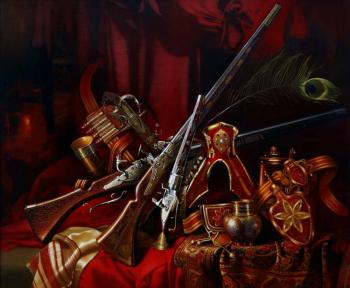 Still life with weapons. Glazkov Vitaliy