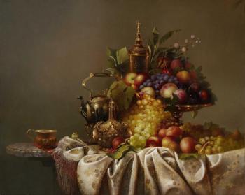 Still life with fruit. Glazkov Vitaliy