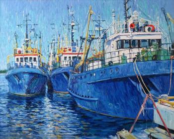 Blue Ships. Filippova Ksenia