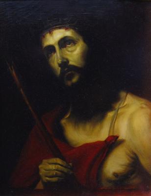 Christ in the crown of thorns. Jose Ribera