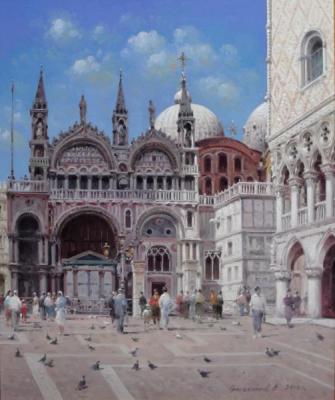 Venice. Piazza San Marco. Gribennikov Vasily