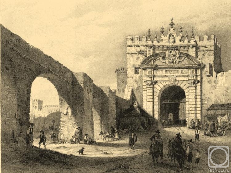Kolotikhin Mikhail. The gate to Carmona. Seville