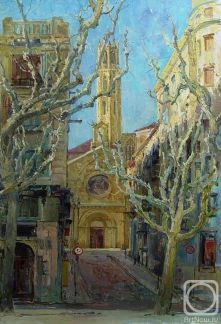 Kostylev Dmitry. Platanes in Lleida