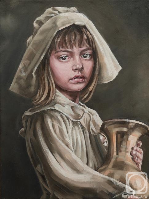 Pechorin Alan. Girl with a jug