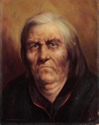 Portrait Mihajlovny. Gribennikov Vasily