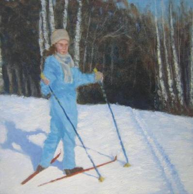 Skier. Chertov Sergey