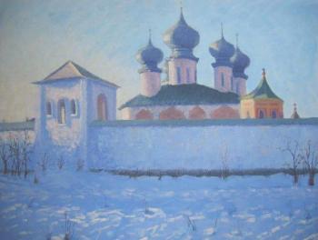 Domes of the Tikhvin Assumption Cathedral. Chertov Sergey