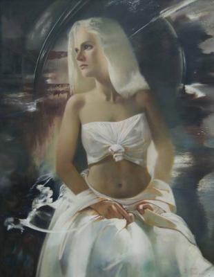 Girl in White. Glazkov Vitaliy