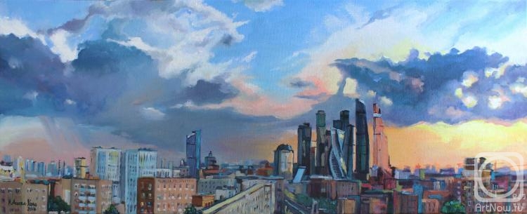 Ageeva-Usova Irina. Moscow-City