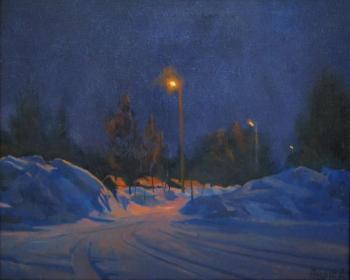 Winter Night. Anchukov Dmitri
