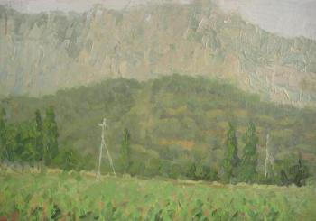 Crimean fields and mountains. Chertov Sergey