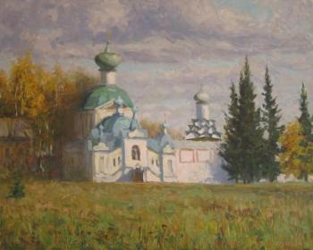 Tikhvin Monastery. Autumn