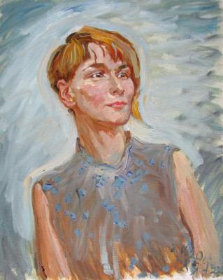 Portrait of Anastasia N., from nature. Dobrovolskaya Gayane