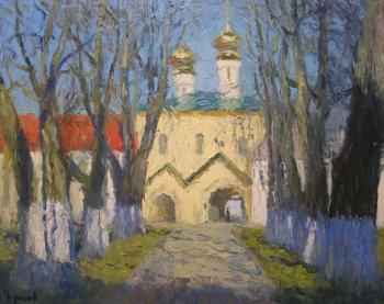 Spring in the Tikhvin Monastery. Chertov Sergey