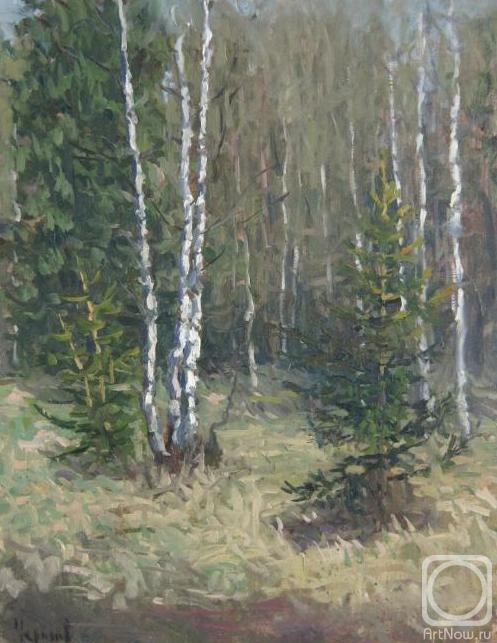 Chertov Sergey. In the spring forest (etude)