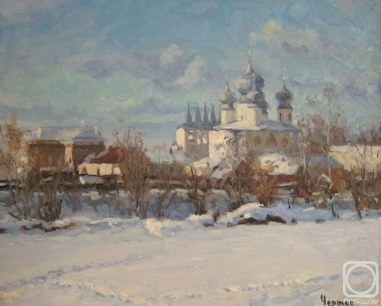 Chertov Sergey. Winter day in Tikhvin