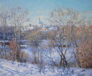 Winter evening. Sergiev Posad. Chertov Sergey