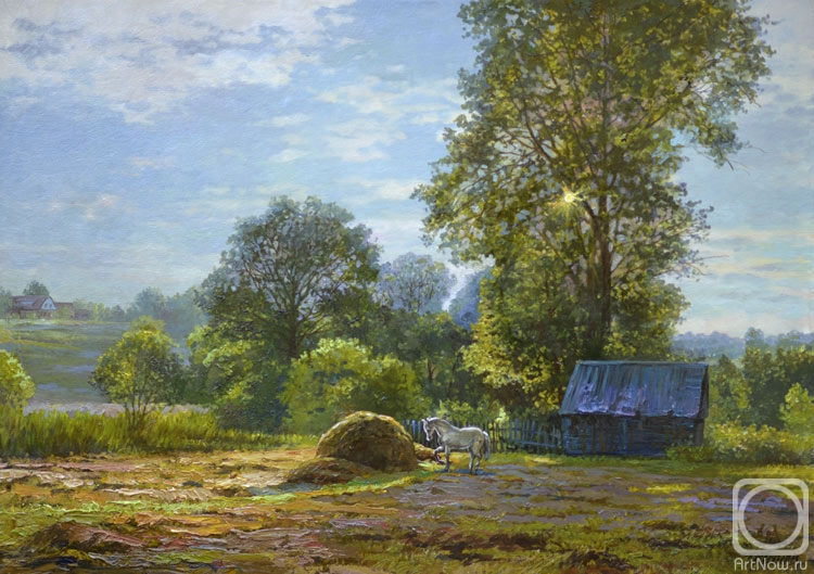 Panov Eduard. On the outskirts of the village