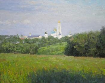 Summer evening (view of the Trinity-Sergius Lavra). Chertov Sergey
