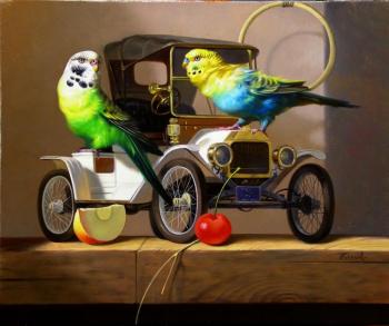 We will drive? (Wavy Parrots). Beysheev Kemel