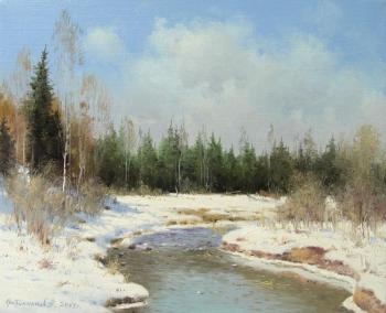 The end of winter. Gribennikov Vasily