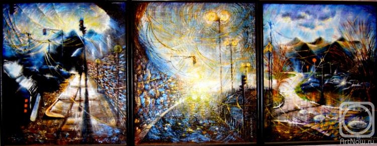 Scorupsky Julia. Triptych:Day-Night-Day