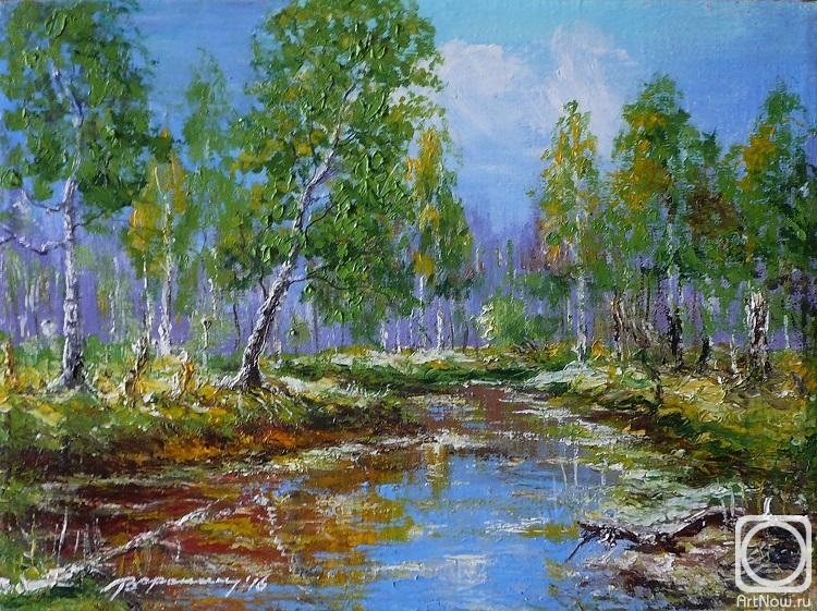 Voronin Oleg. River in forest