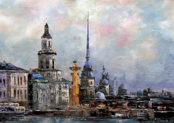 St. Petersburg. View from the Neva. Vevers Christina