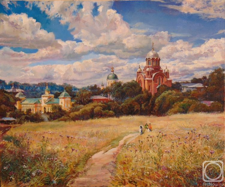 Bespalov Igor. Monastery in Khotkovo. Moscow region