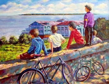 Dreamers (Children Bicycle). Fedosenko Roman